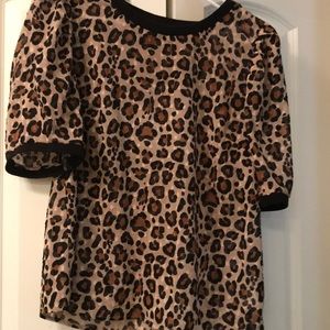 Animal Print Top